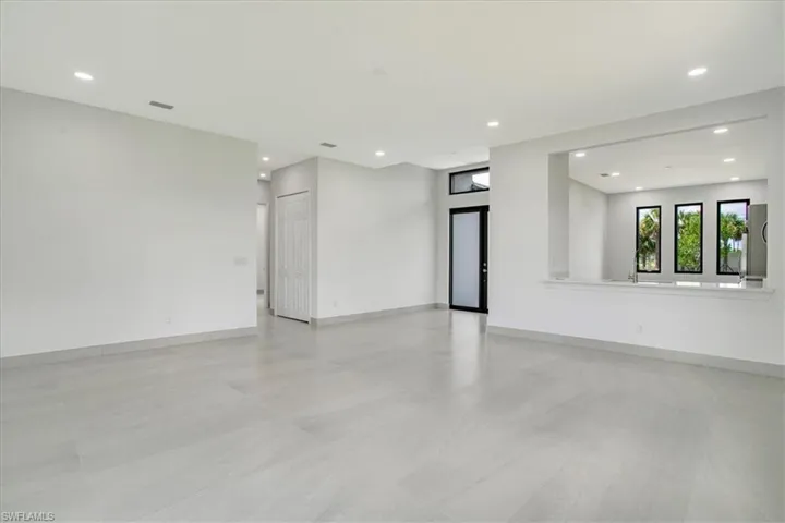 View of spare room