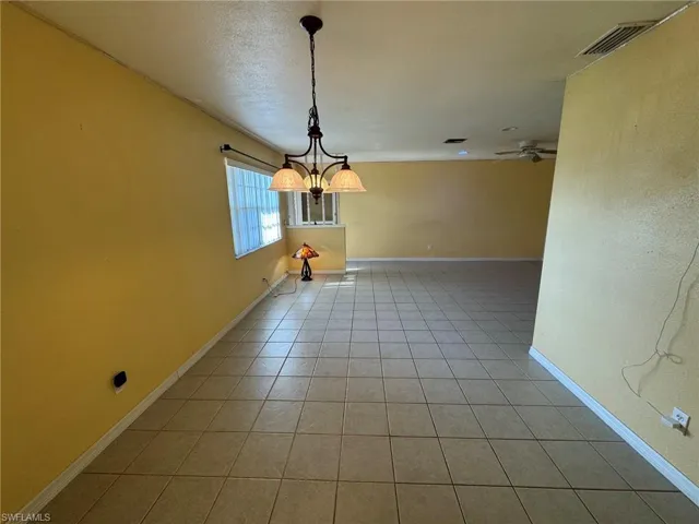 Dining area off of kitchen.