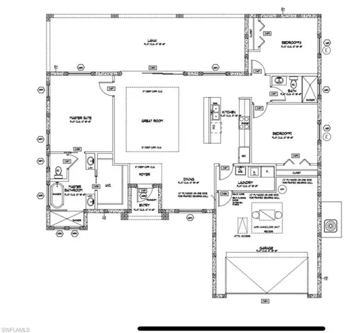 View of room layout