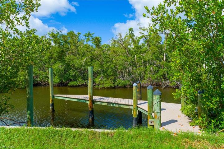 Boat slip, fishing pier.