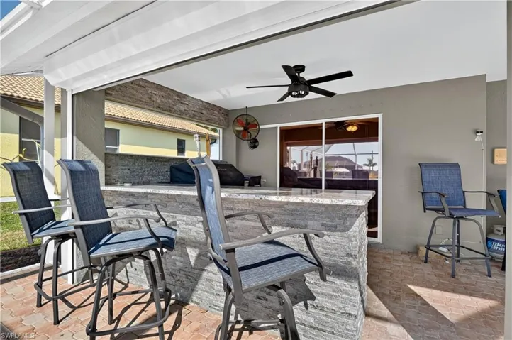 View of patio featuring Memphis Grill and outdoor entertaining area