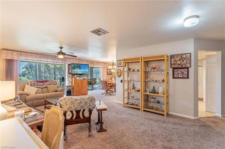 From Front Door viewing living area.