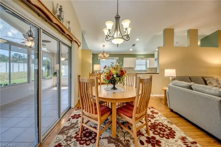 Dining Area looking to Kitchen.