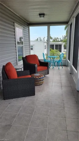 Enclosed porch
