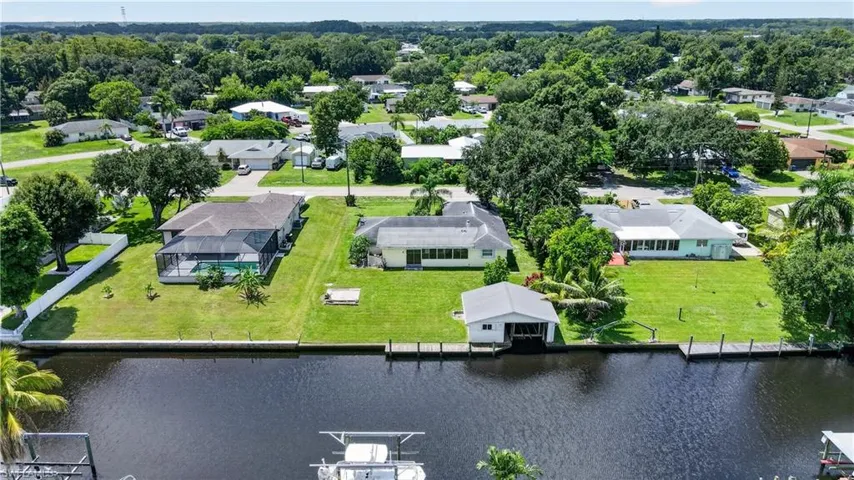 Waterfront property with boat house and private dock