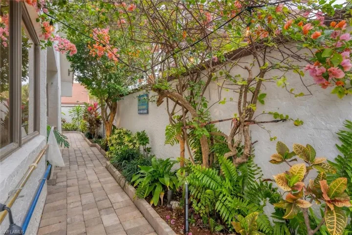 View of home's exterior featuring a patio area