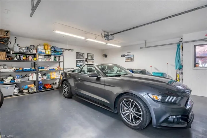 attached 2 car garage