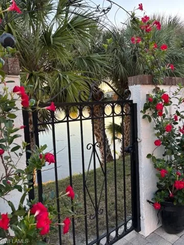 View of gate featuring a water view