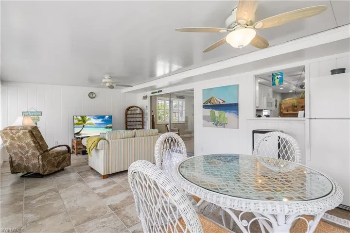 Sunroom extension of original living space