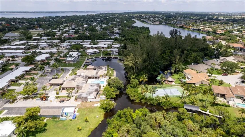 Partial track to the Caloosahatchee River