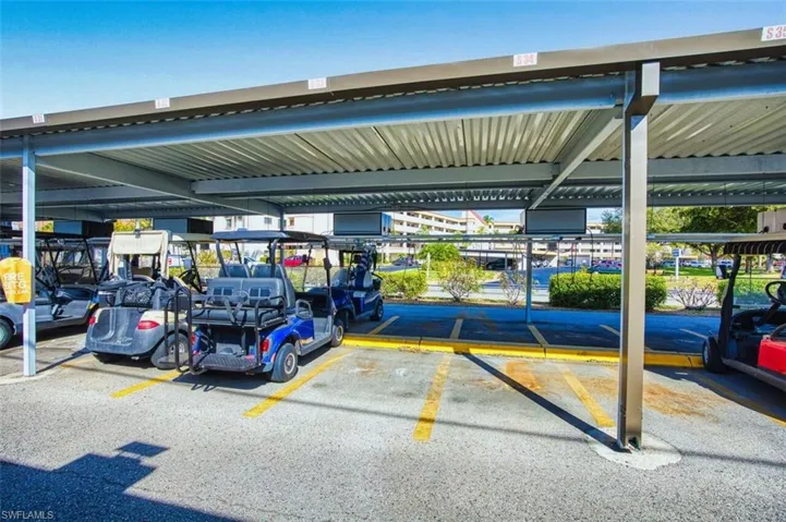 Golf Car Space Parking