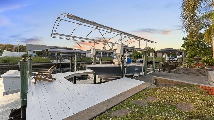 New boat lift canopy being installed soon