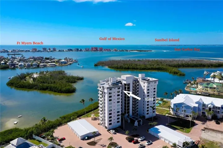 This 10th floor unit offer breathtaking views from Naples to Sanibel Island. Boardwalk Caper is a gated boating community featuring over 200 docks with deep water access to the Gulf with no bridges. Sailboats are welcome!