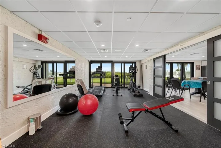 Fitness room