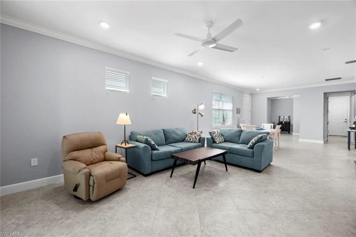 Sitting area in great room, ready to customize