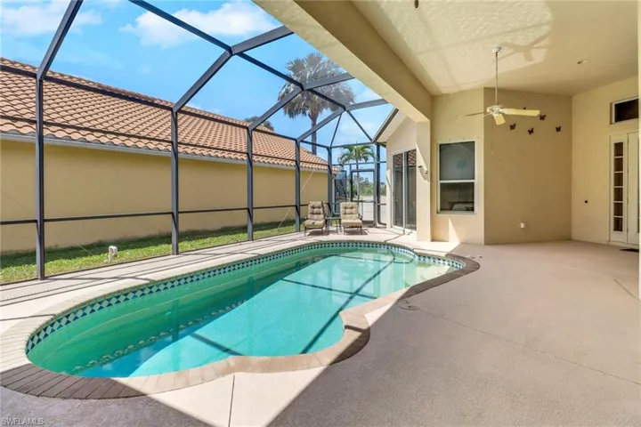 Courtyard pool