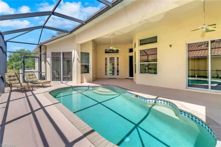 Courtyard pool