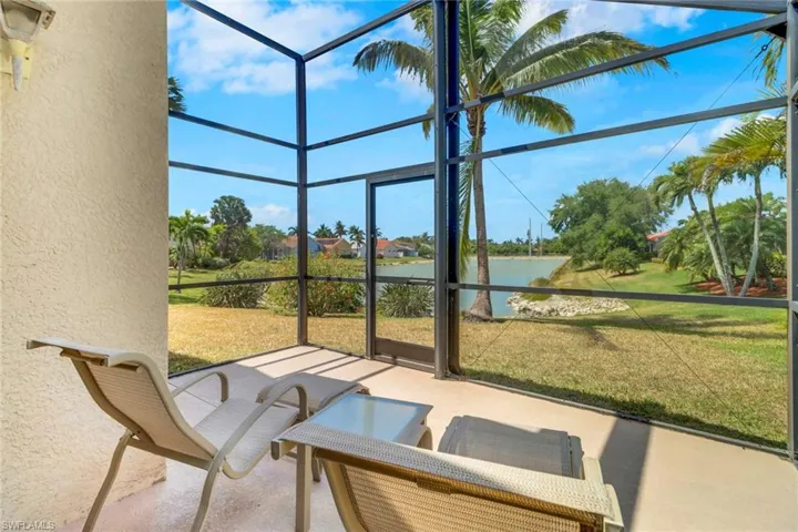 Rear patio