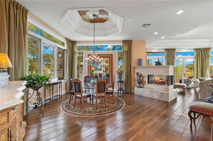 FORMAL DINING AND FIREPLACE