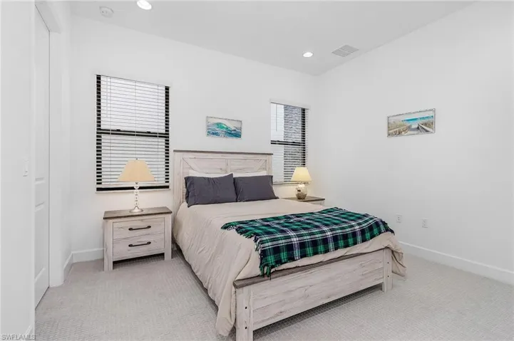 First Floor Bedroom with walk in closet