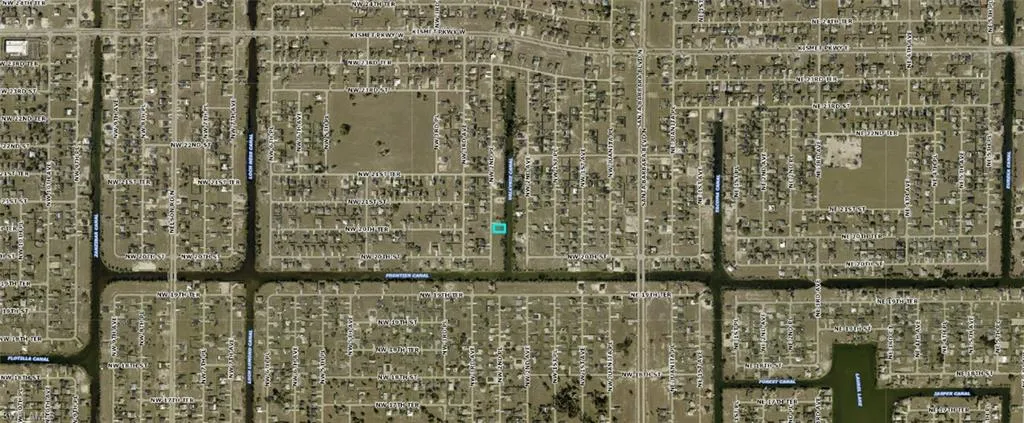 Aerial overview of property's location