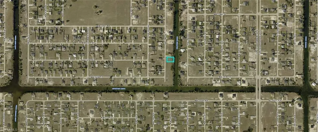 Aerial overview of property's location