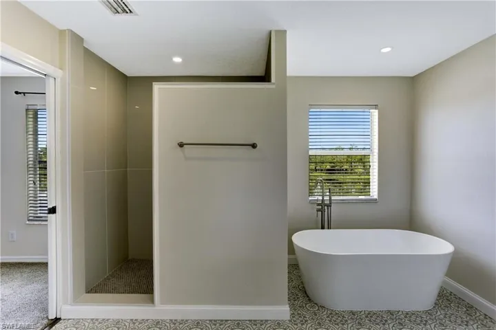 Brand new soaking tub