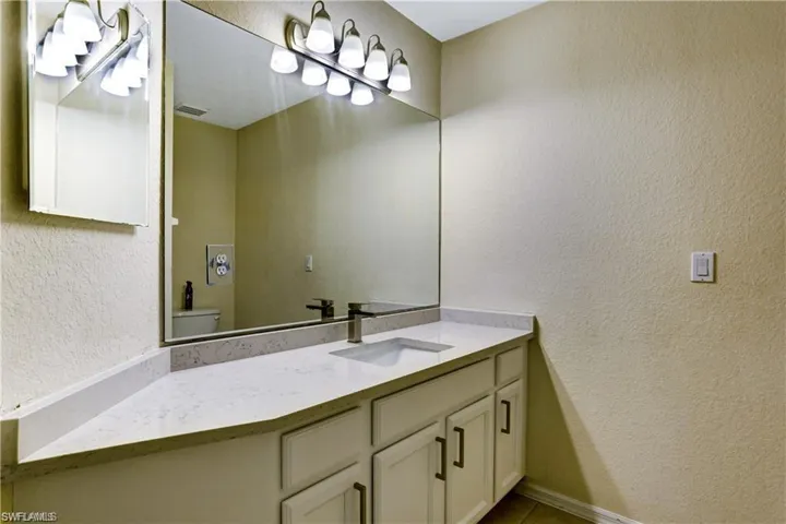 Upstairs guest bathroom.