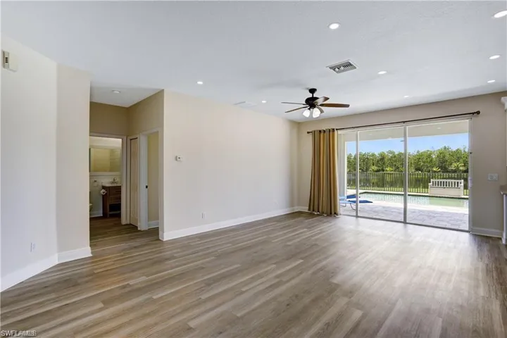 Luxury vinyl flooring throughout the 1st floor.
