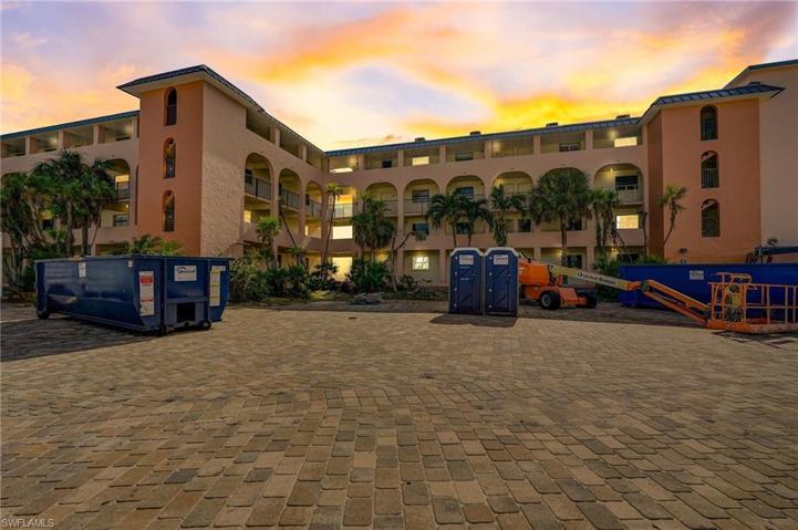 Front Exterior Building Sunset