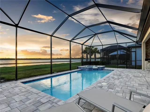 Pool at Dusk