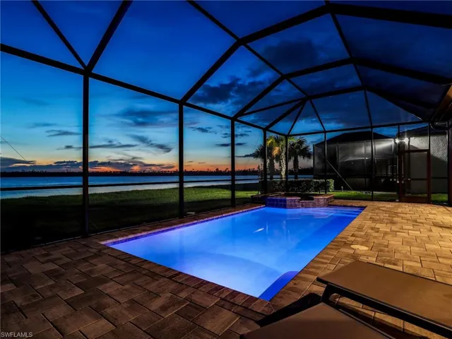 Pool at Night