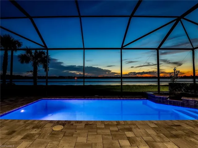 Pool at Night