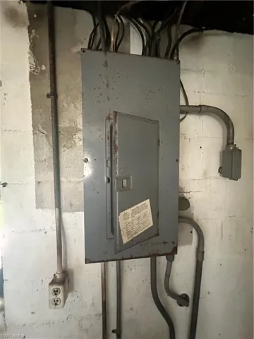 Utilities featuring electric panel