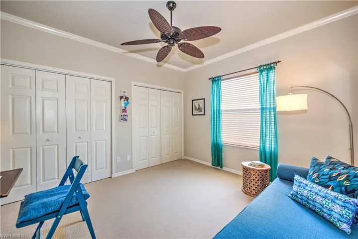2nd bedroom - wonderfully sized and all encompassed in a mini private suite set-up