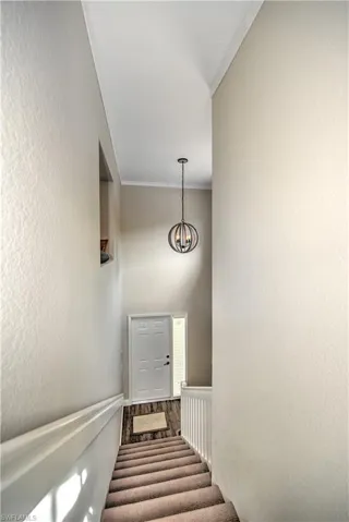 Elegant Front Foyer entrance - 'elevator able', if ever desired. The shaft is currently acting as additional storage