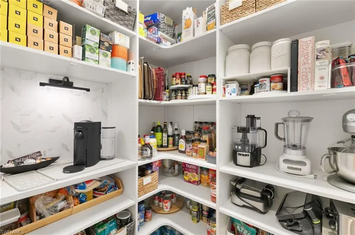View of pantry