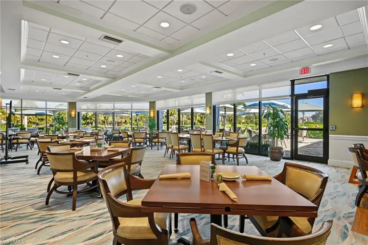 Clubhouse Dining Area