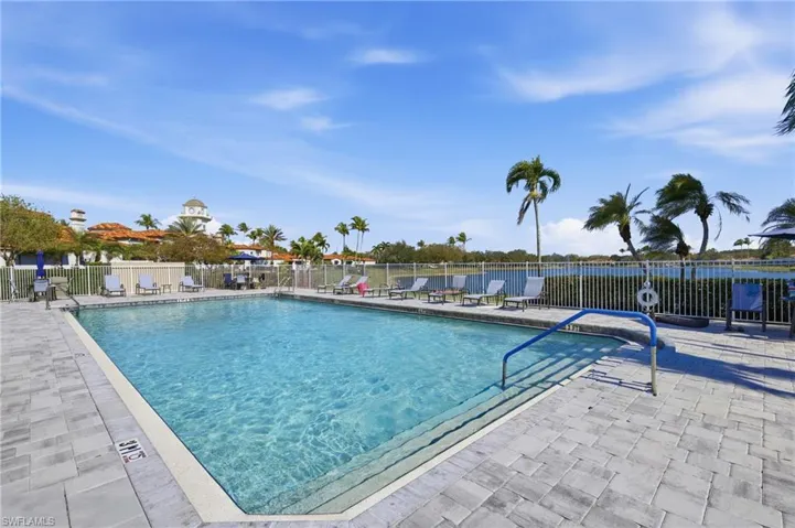 Resort style community pool available for residents and guests.