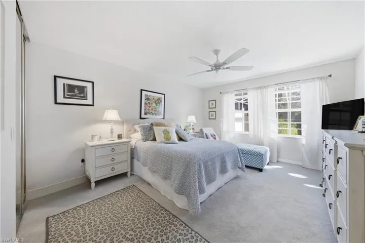 Private primary bedroom retreat with generous closet space.
