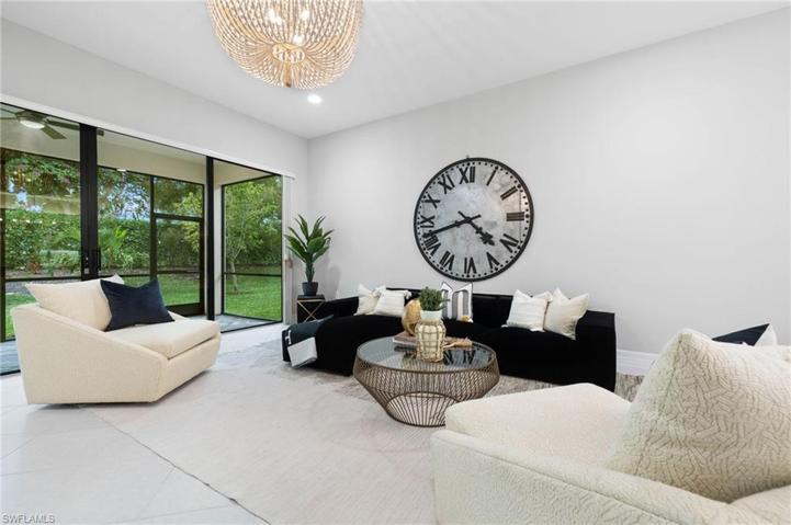 Spacious great room and lanai