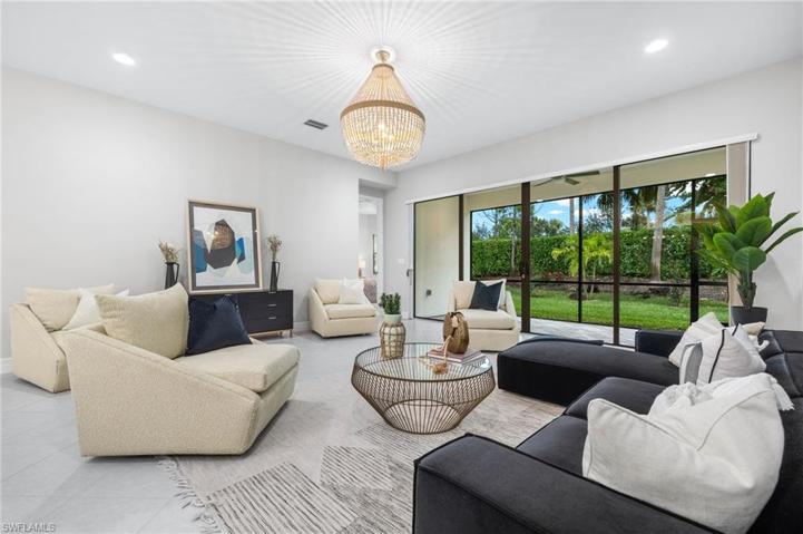 Spacious great room and lanai