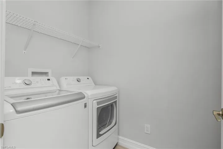 Laundry Room conveniently located on the upper level