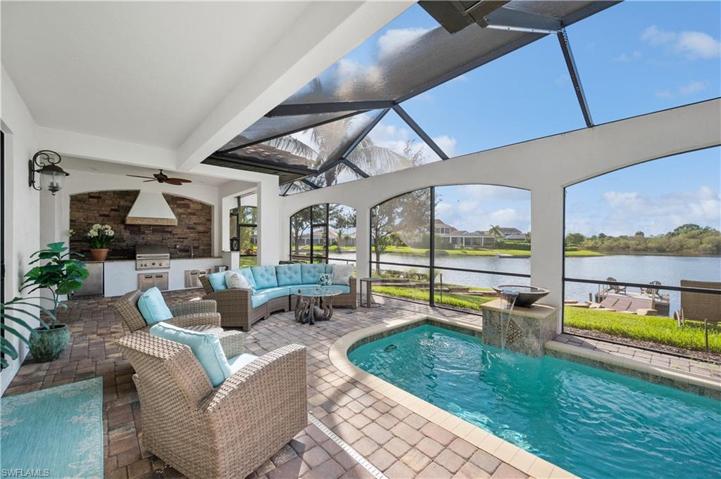 Covered Pool Area