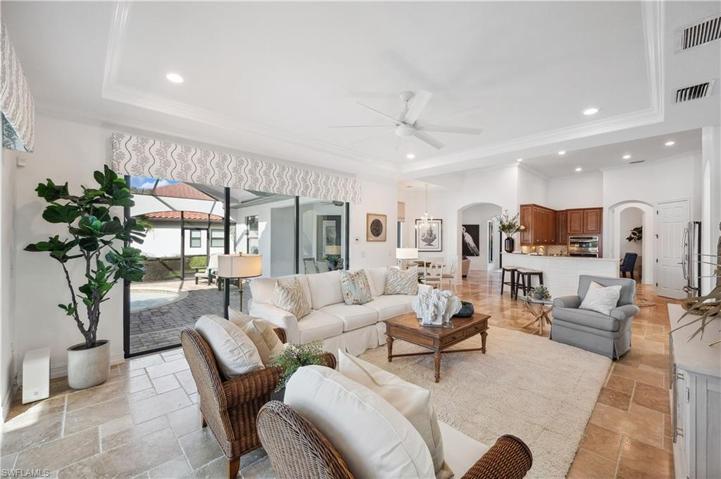 Family room w/view to Kitchen