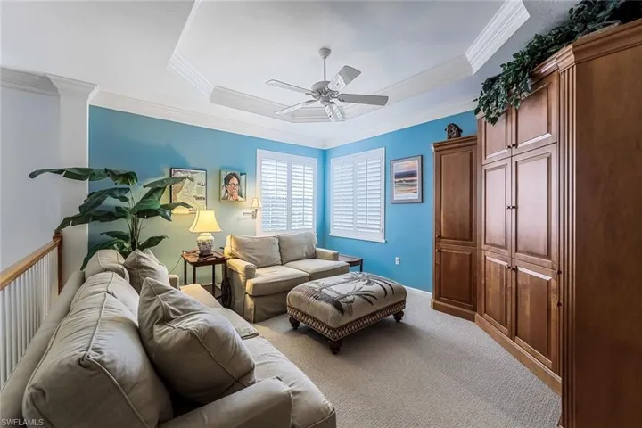 Master Bedroom with sliding glass doors that open to the lanai and your amazing private view