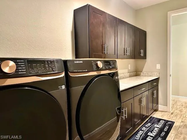 Clothes washing area