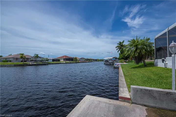 View from the dock