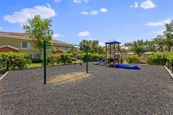 View of community playground