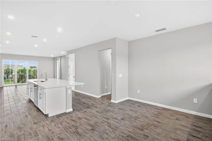 Open floor plan